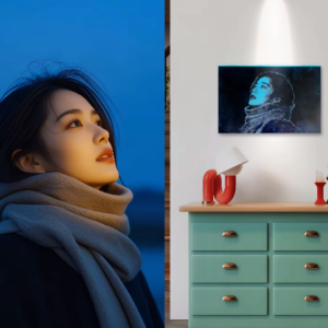 Unique Hand Hammer Painting | Soul Art on Glass 10