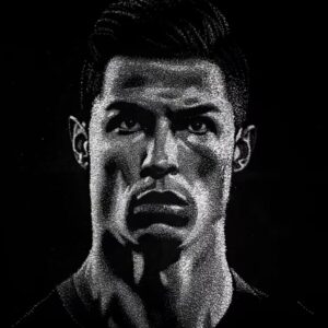 Unique Hand Hammer Painting | Soul Art on Glass 68