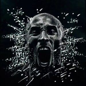 Unique Hand Hammer Painting | Soul Art on Glass 63