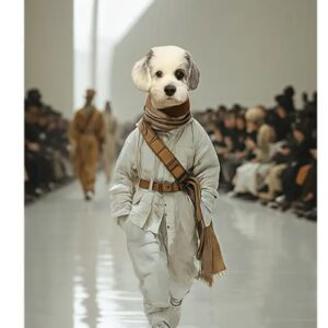 Cute pet into a work of art, freeze its unique | pet portrait 3