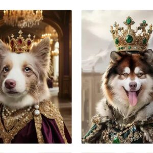 Cute pet into a work of art, freeze its unique | pet portrait 22