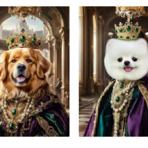 Cute pet into a work of art, freeze its unique | pet portrait 21