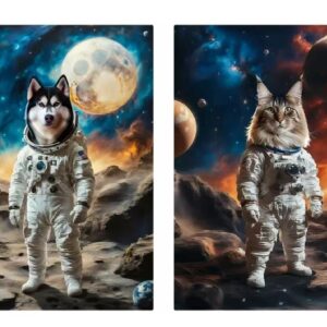 Cute pet into a work of art, freeze its unique | pet portrait 8