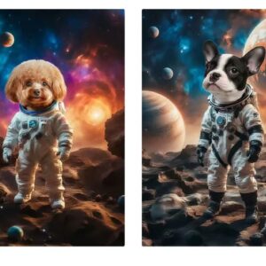 Cute pet into a work of art, freeze its unique | pet portrait 6